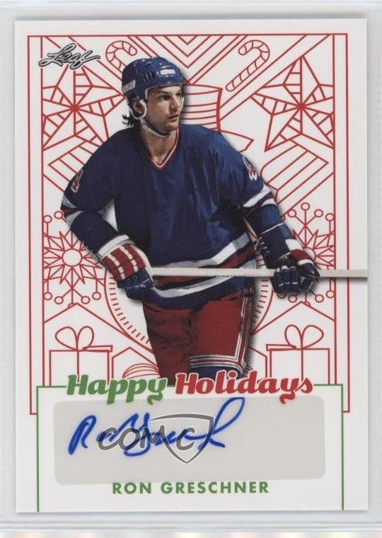 2023 Leaf Holiday Packs Ron Greschner #BA-RG1 Auto 0h1