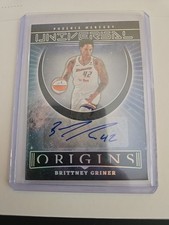 BRITTNEY GRINER 2023 Panini WNBA Origins AUTO Universal Phoenix Mercury STAR
