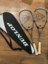 Dunlop Aerogel 4D Elite Squash Racket Black White Classic Pro Court Sport
