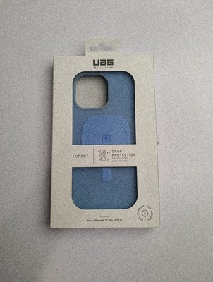 [U] by UAG iPhone 14 Pro Max Case Blue Cerulean 6.7'' Lucent Build-in Magnet
