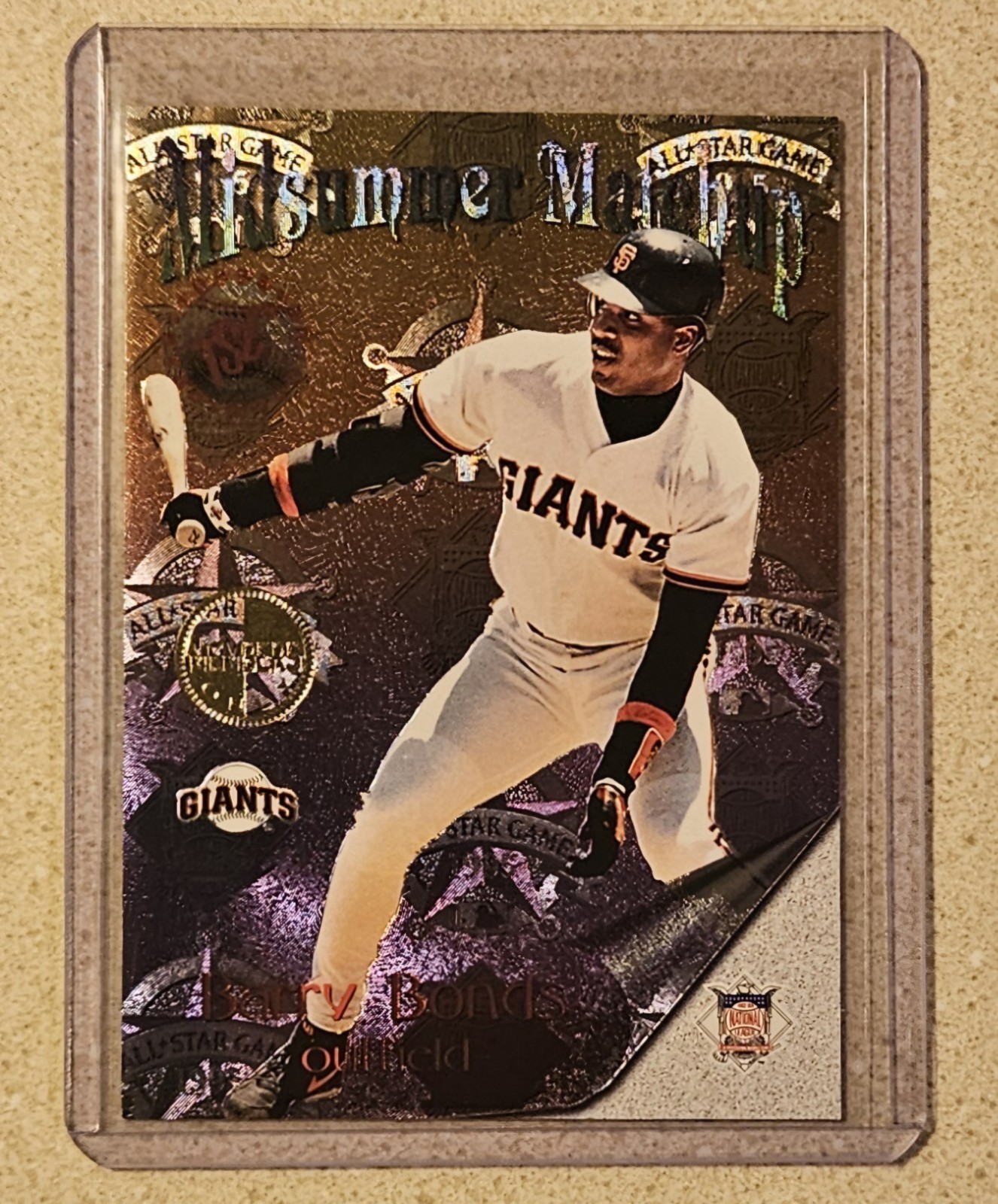 Barry Bonds & Belle 1996 Stadium Club SSP Member's Only Midsummer Matchup 🔥