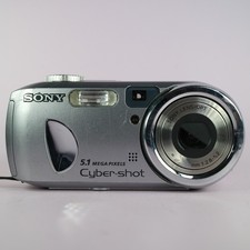 Sony Digital Camera Cybershot DSC-P93 5.1MP Silver Tested