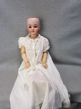 Antique Queen Louise Bisque Head Doll Sleep Eyes Needs Wig READ