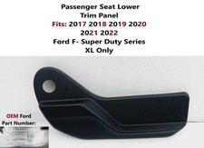 2017-2022 Ford F Super Duty Xl Passenger Seat Lower Trim Panel Hc3z2562186aa 2017-2022 Ford F Super Duty Xl Passenger Seat Lower Trim Panel Hc3z2562186aa