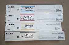 Genuine Canon GPR51 CMYK Toner Cartridges imageRUNNER ADVANCE C250/350