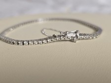 1.37ct Diamond Bracelet 14k White Gold