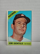 1966 Topps #45 Jim Gentile EX Cond. Houston Astros
