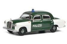 Schuco 1/64 Mercedes-Benz 180 D (W120) Police Rare item
