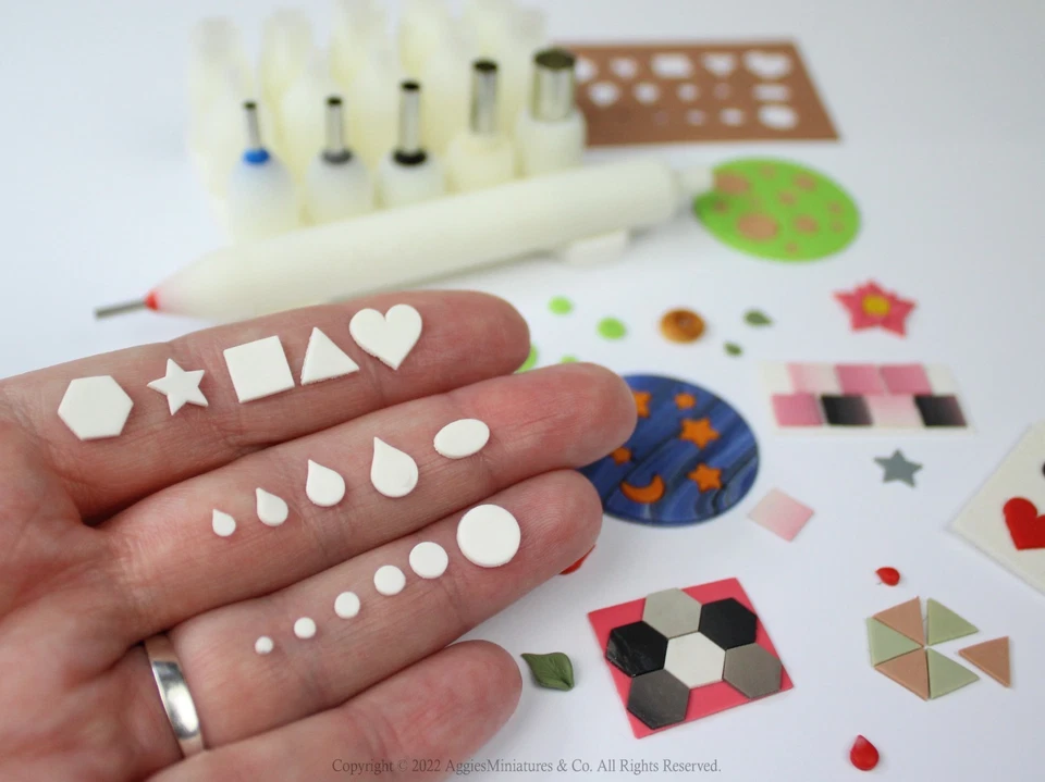 PAC-PEN Polymer, Metal and Ceramic Clay Plunger Micro Cutter Advanced Set - Image 4 of 4