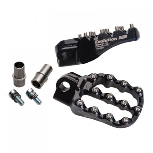 Kit estriberas Fastway Evo Air moto negro 1609420003