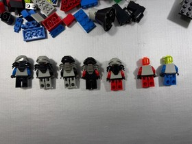 Lego UFO 6915 Warp Wing 6975 Avenger 6999 Ice Planet 6973 Minifigures Parts Lot