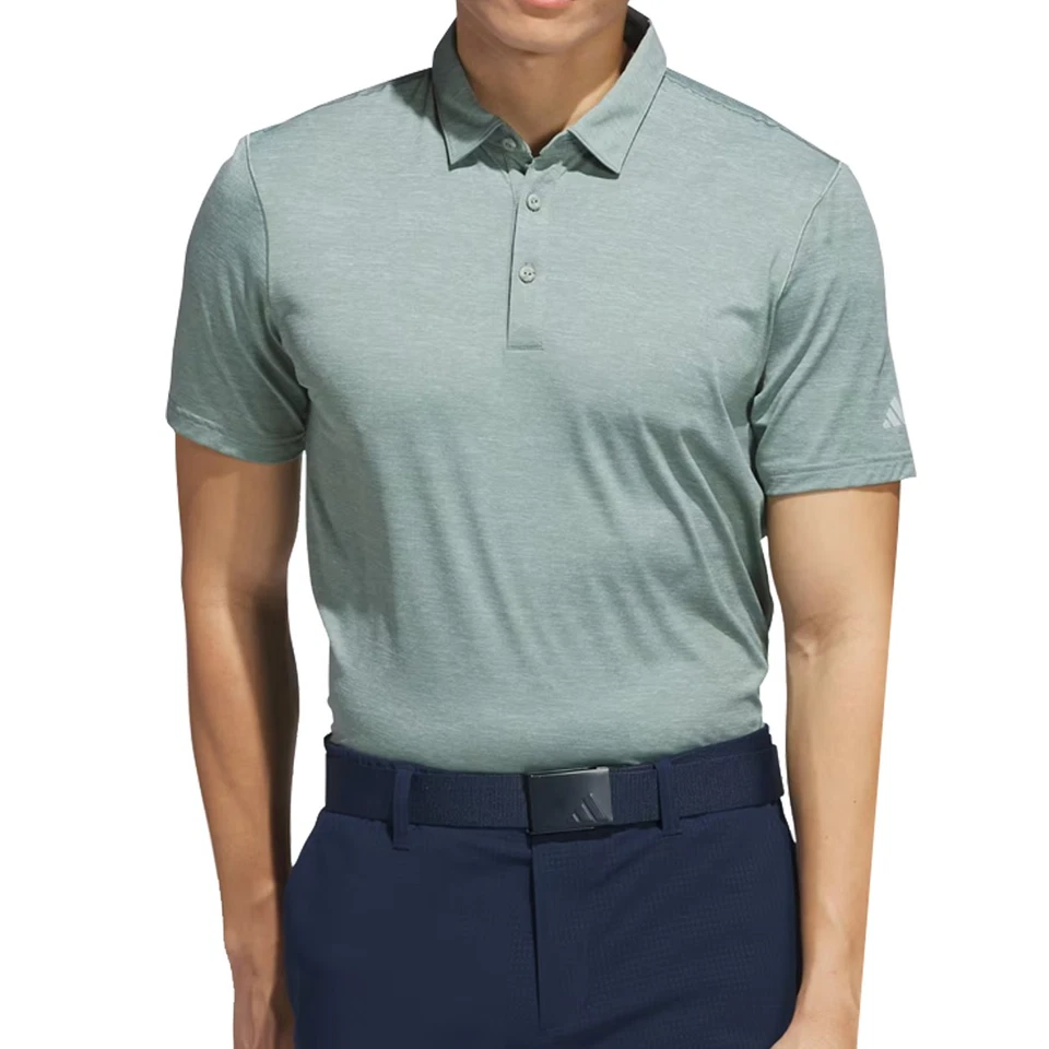 Camisa polo Adidas Golf Ultimate365 Elevada Twistknit para hombre - Absorbe la humedad, Nueva