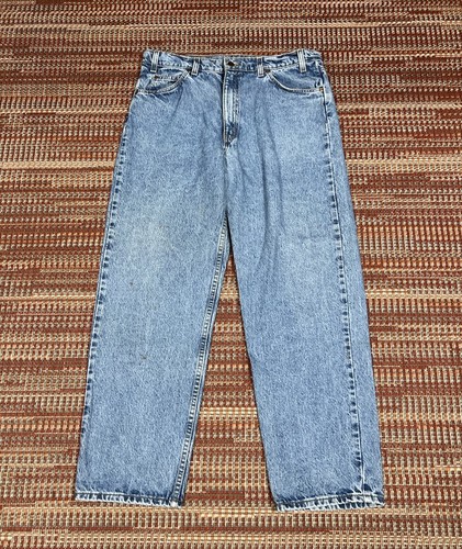 Vintage Levi's 550 Relaxed Fit Jeans Mens 36x30 Orange Tab Baggy Denim Made USA