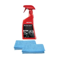 MOTHERS 05316 UV Resistant Protectant-Rubber,Vinyl,Plastic W/ 2xMicrofiber Cloth