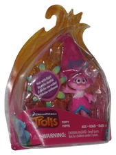 DreamWorks Trolls Poppy (2017) Hasbro 2-Inch Figure w/ Pink Flair Hair - (Damag