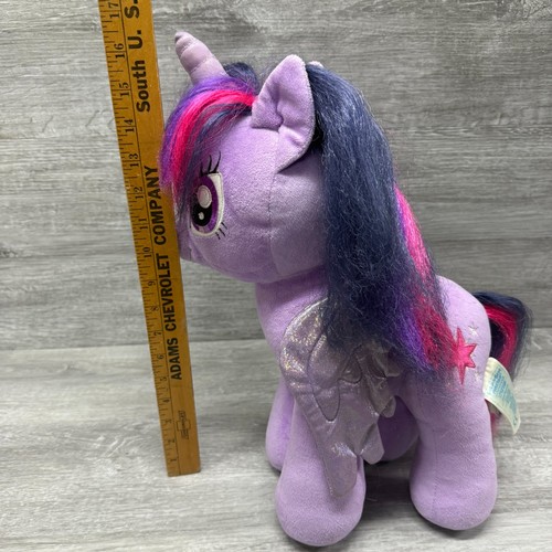 Peluche imbottito My Little Pony Costruisci un orso crepuscolare viola scintillante unicorno 16" - Foto 7 di 10