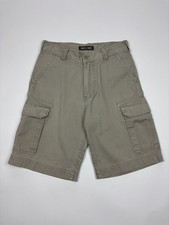 Vintage Beige Roots Utility Cargo Shorts Size...