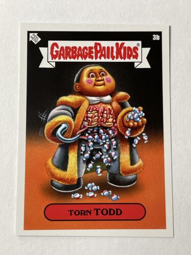2021 Garbage Pail Kids Oh The Horror-ible tarjeta TORN TODD #3B Topps GPK - Imagen 1 de 2