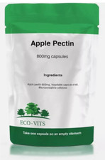 Apple Pectin 800mg Capsules – Natural Digestive & Heart Health Support - ECOVITS