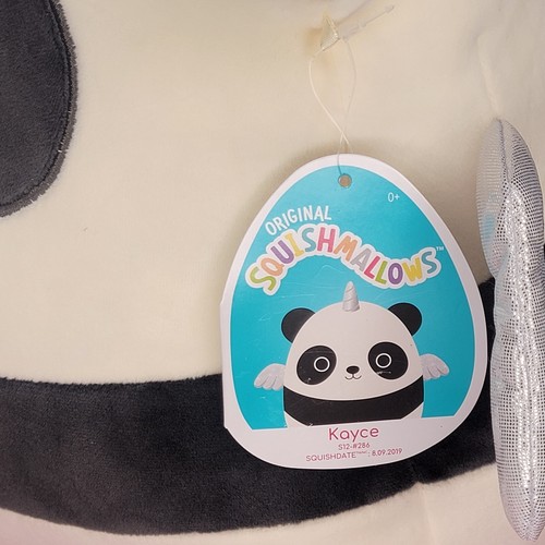 Squishmallow Kayce the Panda Pegacorn Plush 12