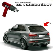 Heckfolie 3D-vorgewölbt Tönungsfolie schwarz 75% Audi A6 C5 4B Avant Kombi 1997-