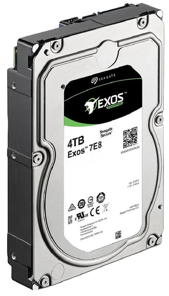 Seagate ST4000NM0115 Enterprise Capacity 3.5'' HDD 4TB 7200 RPM 512e SATA Drive - Image 2 of 3