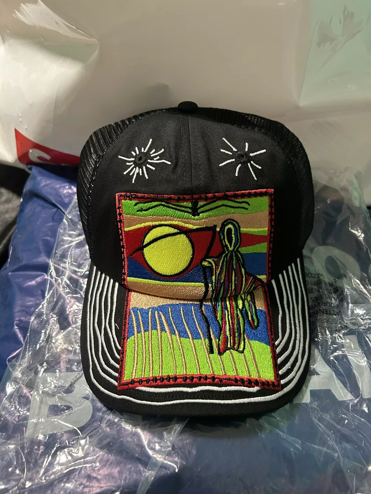 Supreme Reaper dos maille 6 panneaux noir