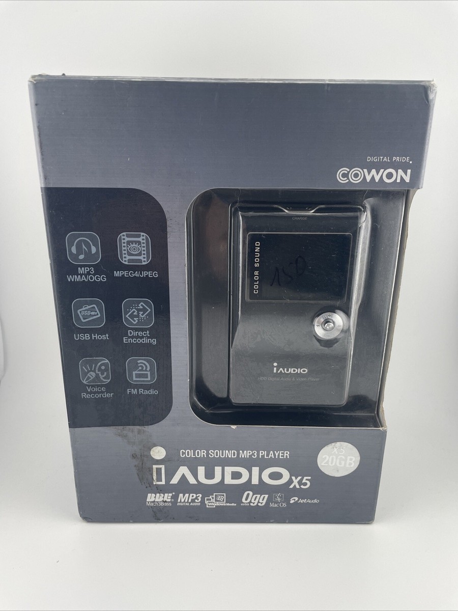 COWON iAUDIO X5 X5-20-BL HDDオーディオプレイヤー s-l400.jpg