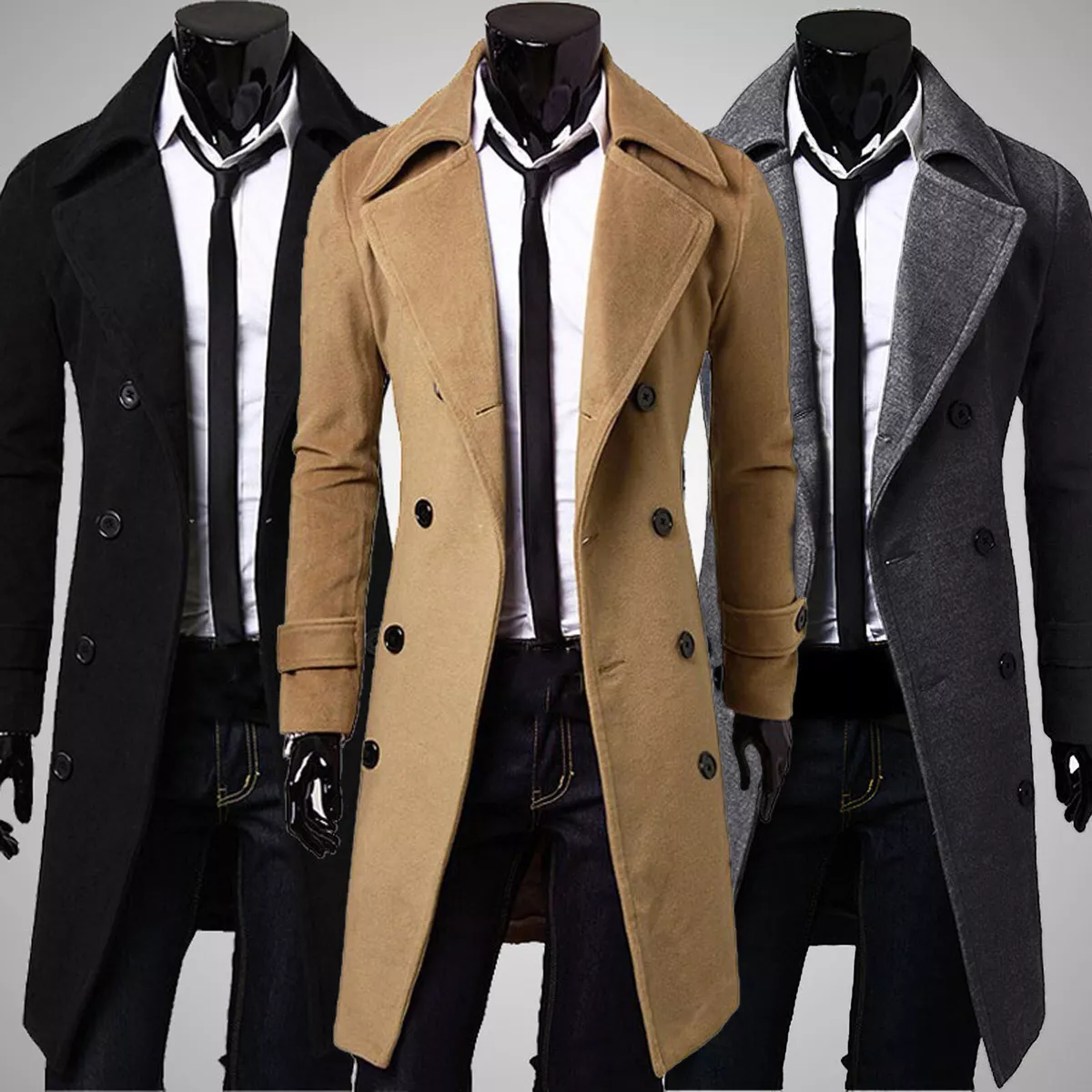 Trench coat suitable for winter 2025