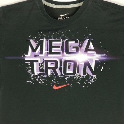 NIKE Calvin Johnson MEGATRON DRI-FIT T Shirt Medium Black