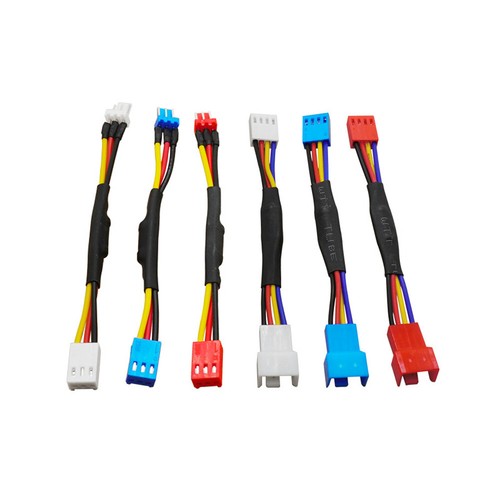 3/4 Pin PC Case Fan RPM Speed Reduction Connector Resistor Cable Fan Connector