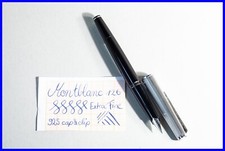 1971 MEISTERSTÜCK 925 Sterling Silber Montblanc Kolben Füller 126 EF 585 Feder