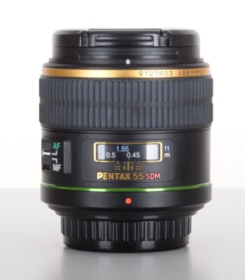 Pentax Objektiv 55 mm f/1,4 DA* SDM Autofokus