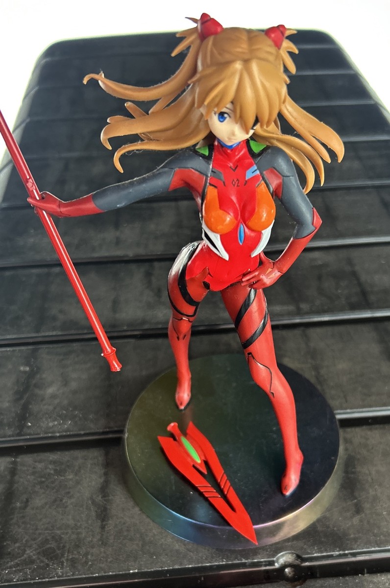 Neon Genesis Evangelion Asuka super premium figure with The Lance