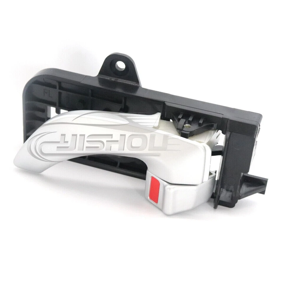 Front Left Interior Door Handle For 2005-2008 Hyundai Sonata Driver Side Silver - Imagem 2 de 4