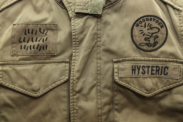 Hysteric Glamour M-65 Woodstock Military Field Jacket Liner