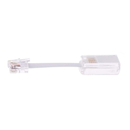 RJ9 Przewód telefoniczny 360 stopni Obrotowy adapter do telefonów biurkowych i słuchawek - Zdjęcie 2 z 10