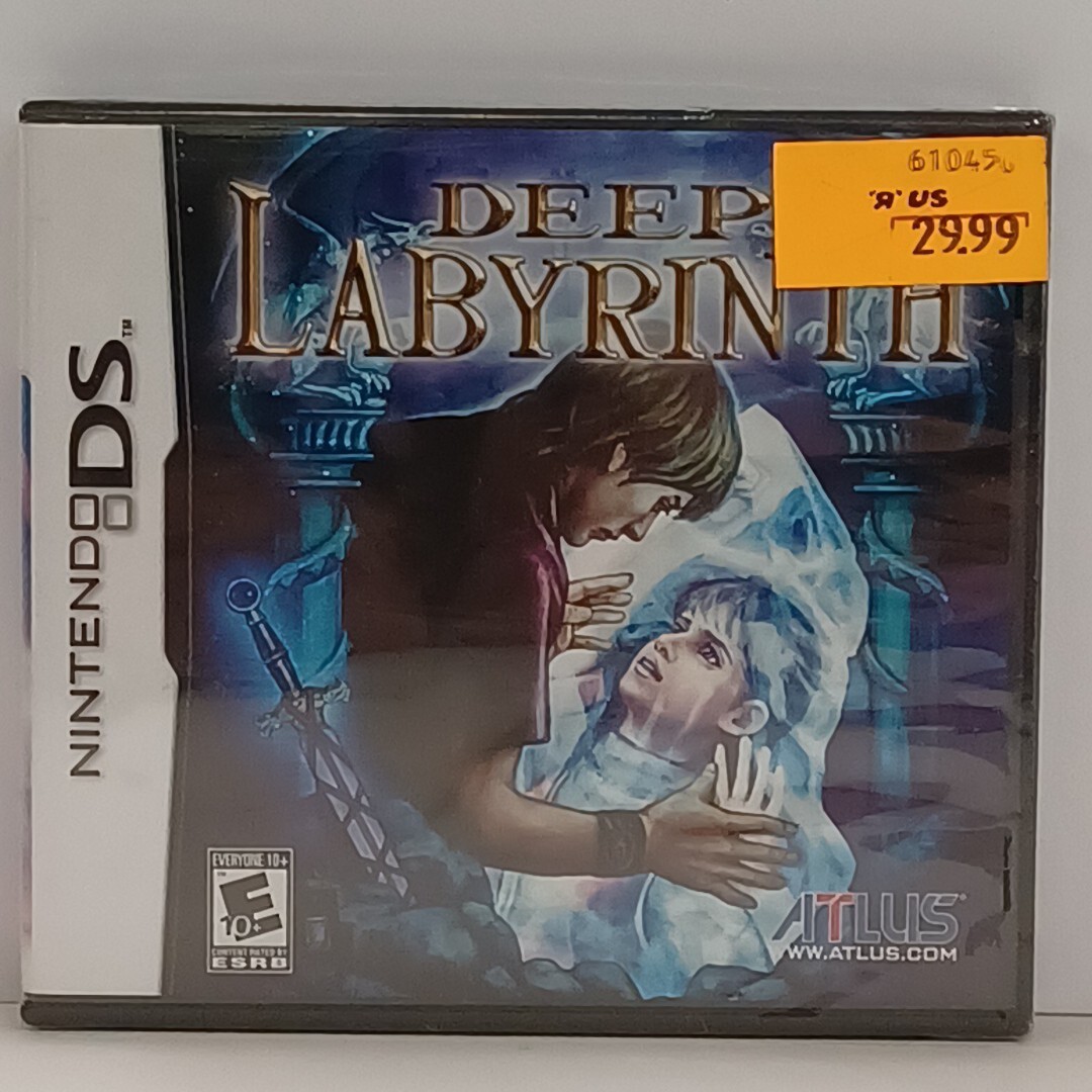 DEEP LABYRINTH for Nintendo DS 2006 Atlus NEW FACTORY SEALED