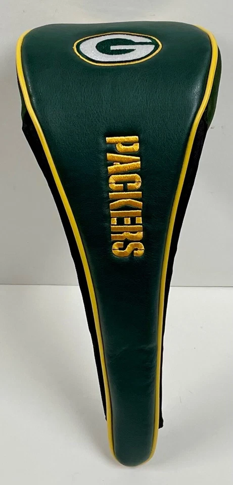 MCARTHUR Green Bay Packers Driver Cover, Green, Magnetic closure, embroidery Oversize...