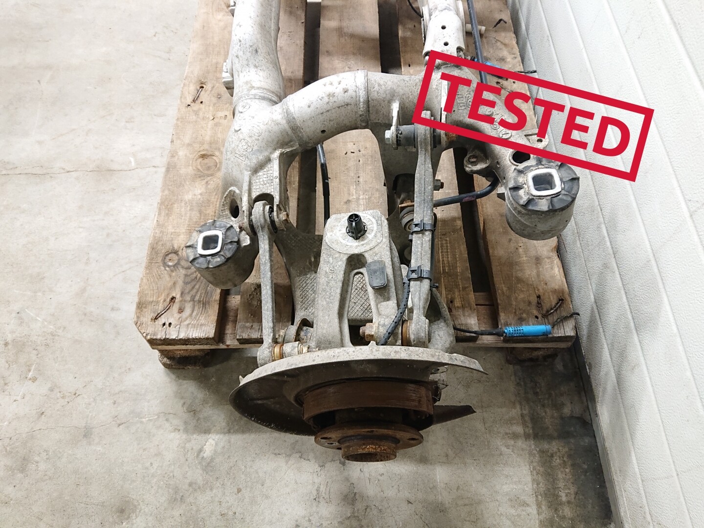 ✓✓BMW E61 REAR AXLE CARRIER SUBFRAME CRADLE SUSPENSION 6761906  