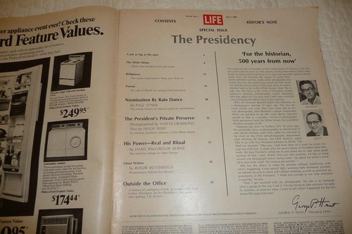 LIFE Magazine THE PRESIDENCY ~ July 5, 1968 White House Birthplace Special Issue - Picture 2 of 5