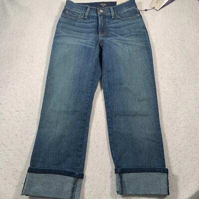 Women's Dayla Nydj Dayla Wide Cuff Capri Jeans NYDJ Dayla