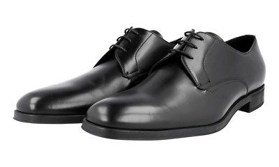 Prada plain toe derby shoes Prada Formale Spazzolato Plain Toe Derby (Men) | Nordstrom main image 4