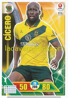 215 CICERO GUINEA FC FERREIRA PACOS CARD ADRENALYN LIGA NOS 2016-2017 PANINI
