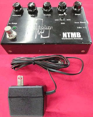 Bartolini NTBT アウトボード プリアンプ Bartolini NTBT Outboard Pre amp ベースプリアンプ