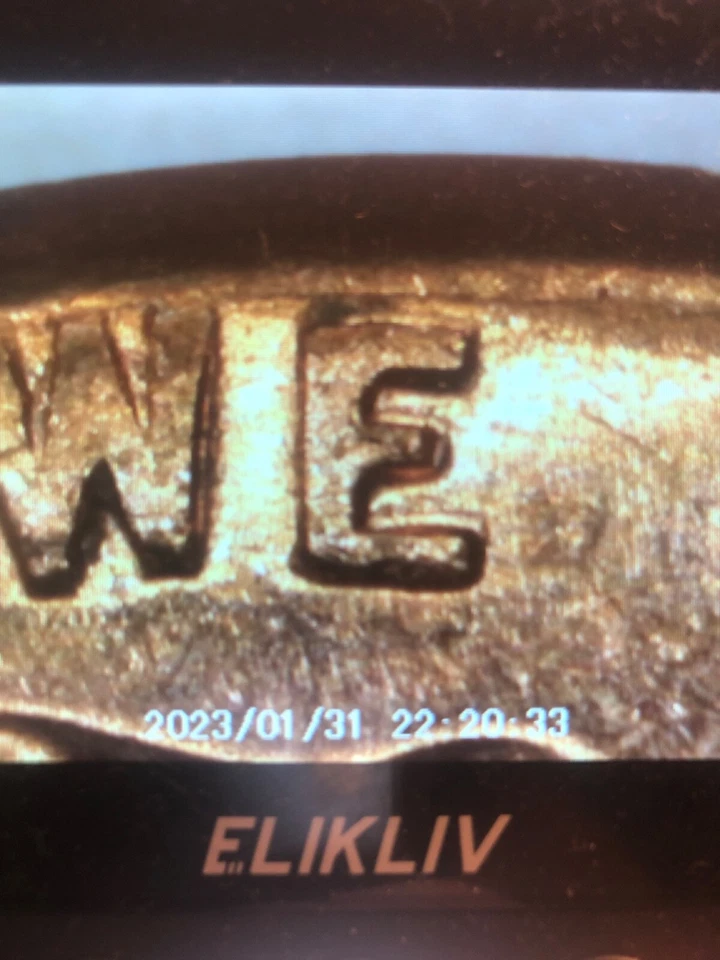 1960 D Large Date BU error coin. DDO on Moto. - Image 3 of 4