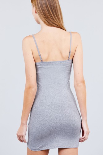 Cami vestido ajustable con correa de espagueti D9668 - Imagen 24 de 65