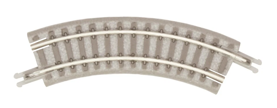 Rokuhan Z gauge R018 CLASSIC TRACK Curved Track R70mm 45?? 4 pcs model railroad - Image 2 of 2