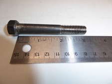 7/16-14 x 3 MONEL STEEL Bolt VINTAGE Made in the USA! NEW! Qty of 1