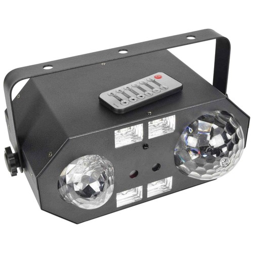 QTX Tetra LED Moonflower Ripple Strobe/UV Laser Effect Light DJ Disco Party - Picture 3 of 8